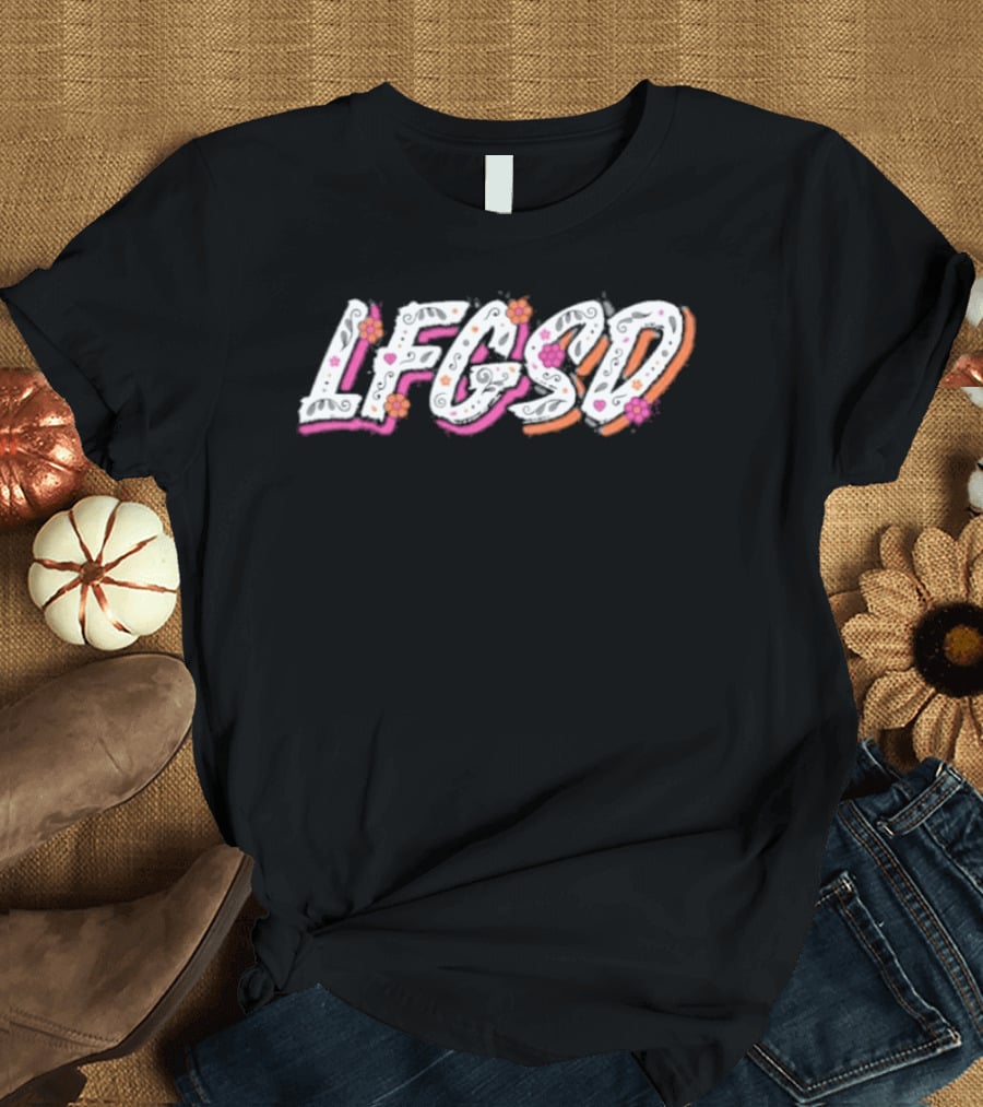 LFGSD Floral Inspired San Diego T-Shirt