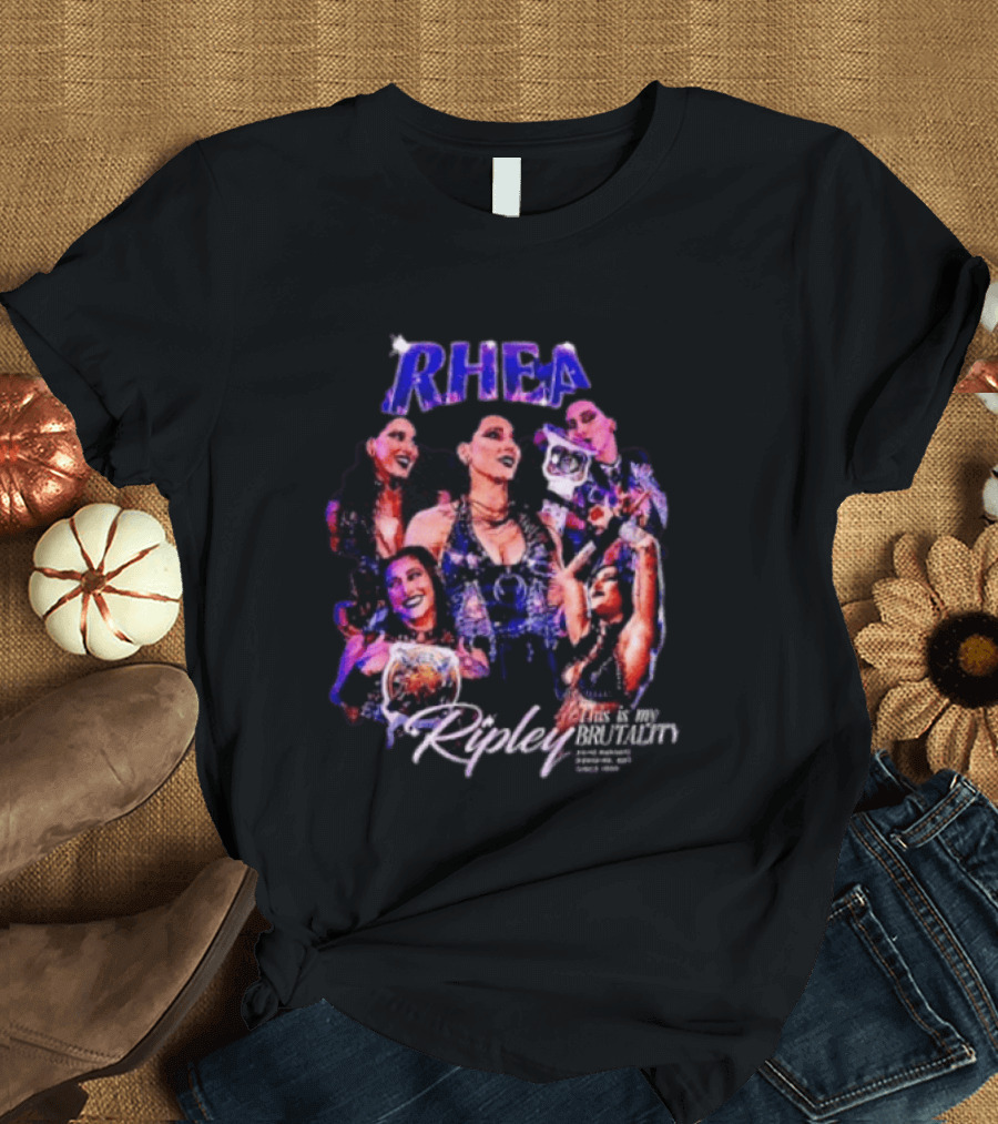 Rhea Ripley This Is My Brutality Champion Series T-Shirt