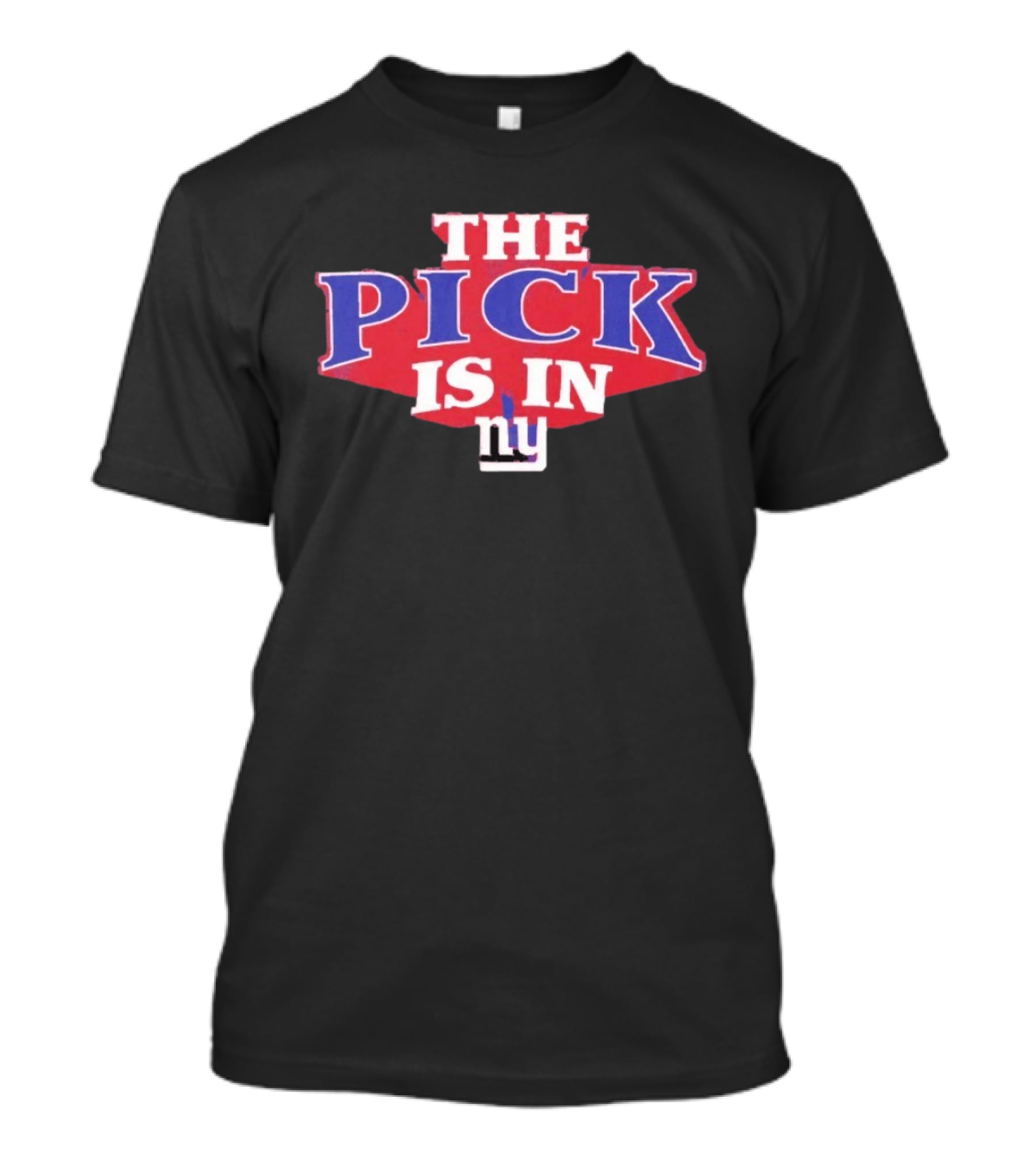 New York Giants The Pick Is In Draft Selection T-Shirt