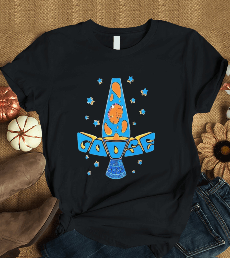 Goose April 17 2023 Lava Lamp Stars Clearwater FL BayCare Sound Show T-Shirt