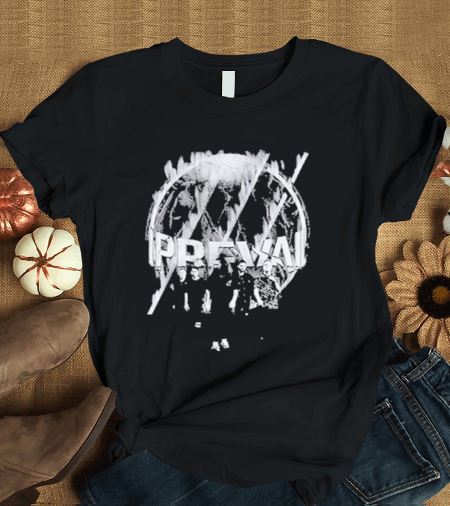 I Prevail Distressed Logo With Grunge T-Shirt