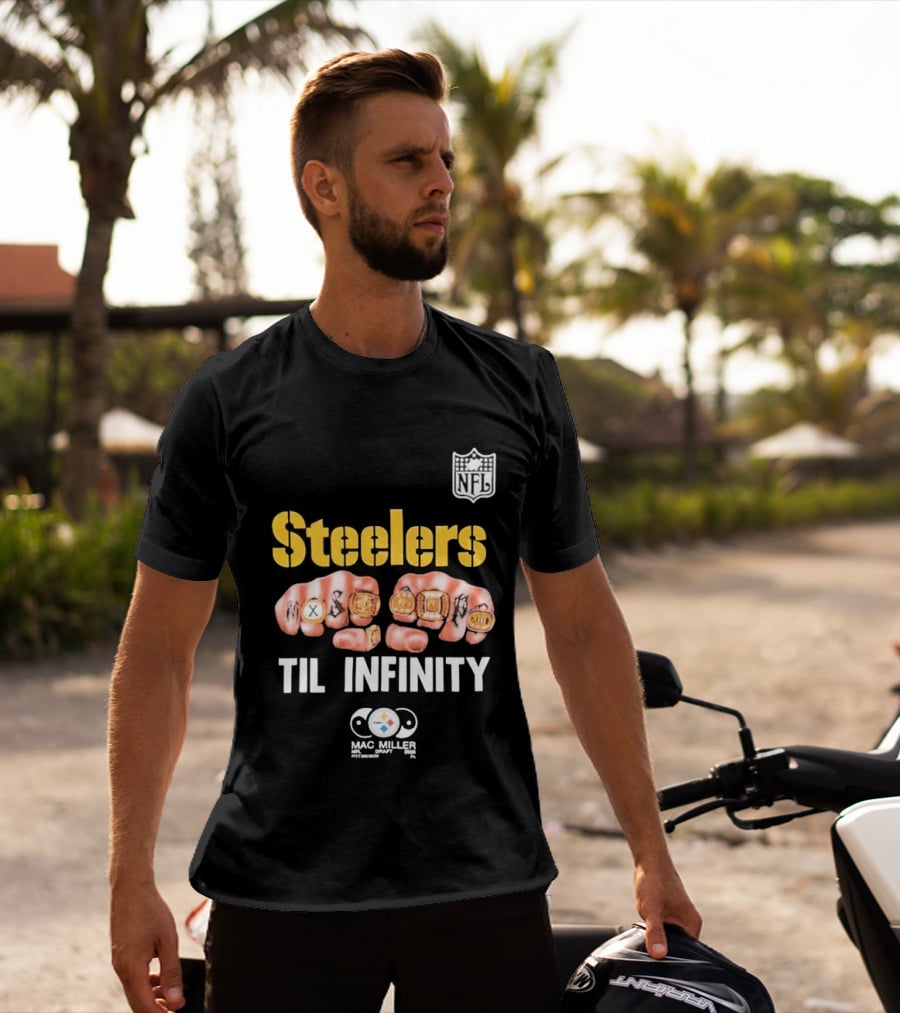 Steelers Til Infinity Mac Miller NFL T-Shirt