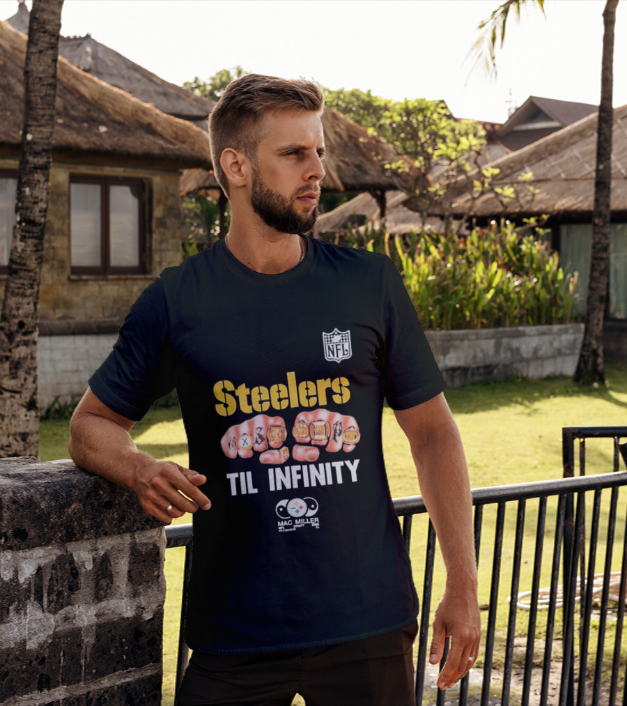 Steelers Til Infinity Mac Miller NFL T-Shirt