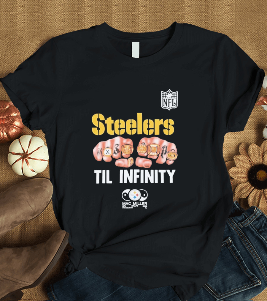 Steelers Til Infinity Mac Miller NFL T-Shirt