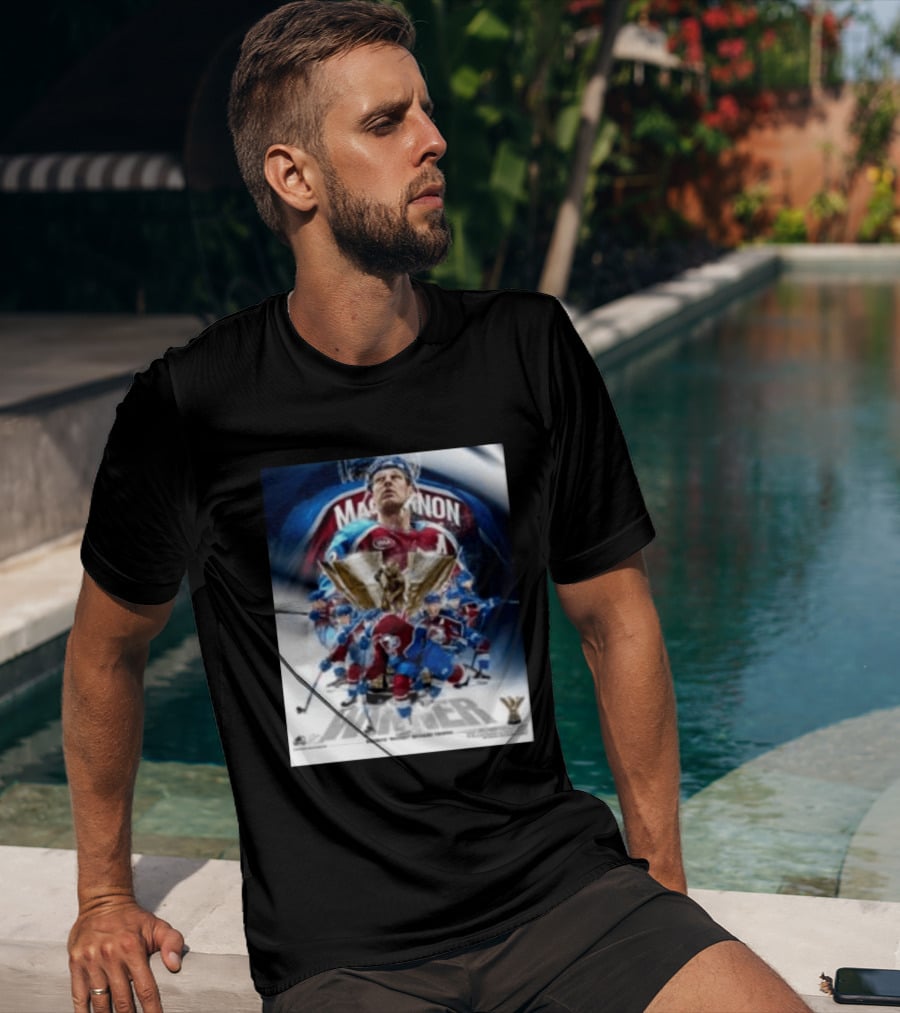 Nathan Mackinnon Winner 2026 Rocket Richard Trophy Colorado Hockey Team T-Shirt