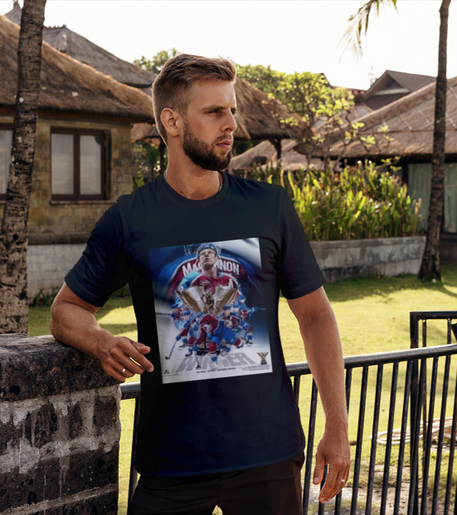 Nathan Mackinnon Winner 2026 Rocket Richard Trophy Colorado Hockey Team T-Shirt