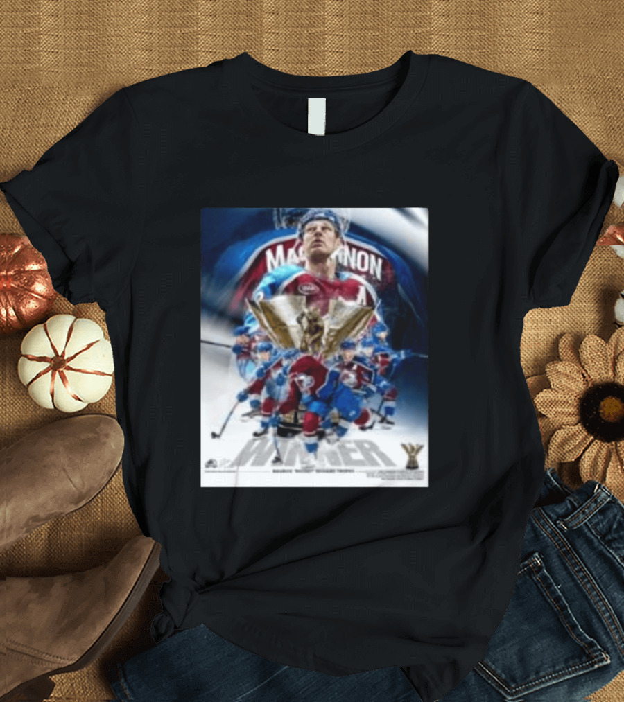 Nathan Mackinnon Winner 2026 Rocket Richard Trophy Colorado Hockey Team T-Shirt