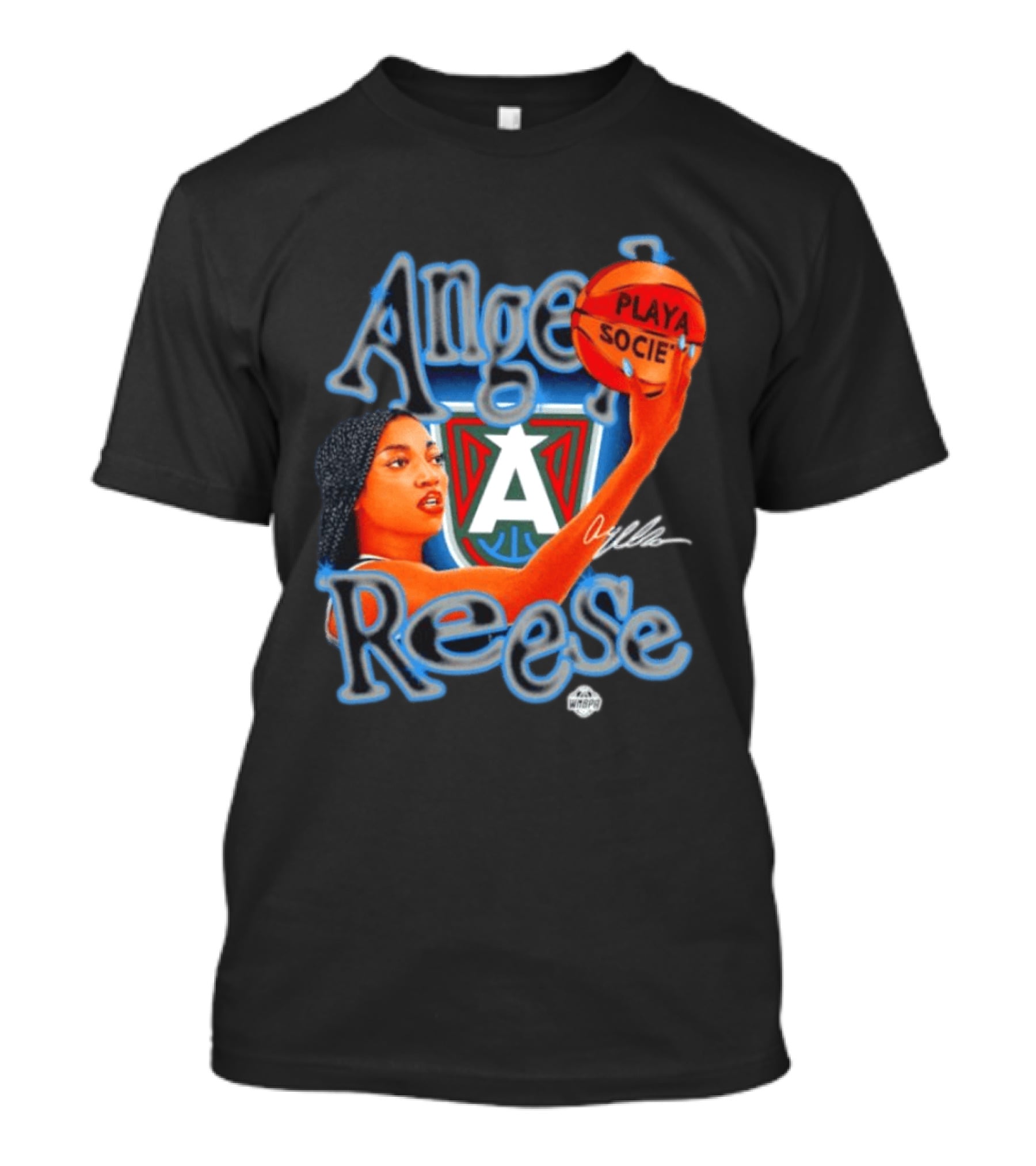 Angel Reese Atlanta Dream Playasocié WNBA T-Shirt