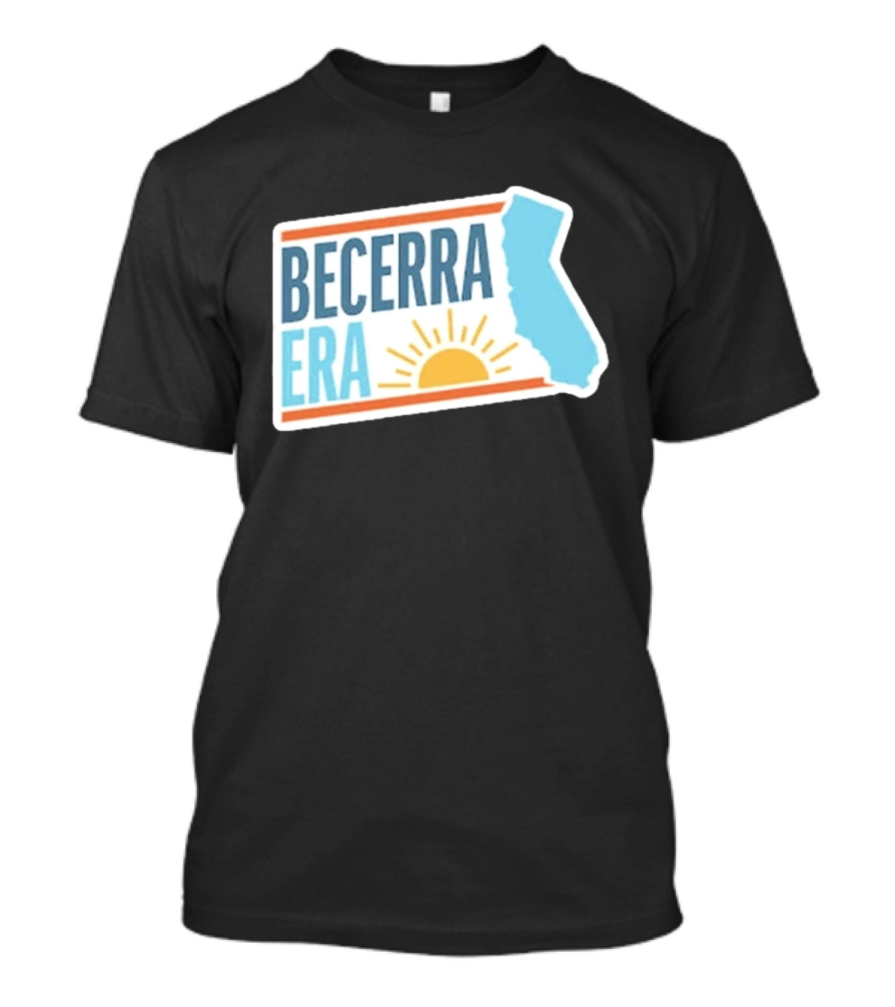 Becerra Era California Celebration Sunburst T-Shirt