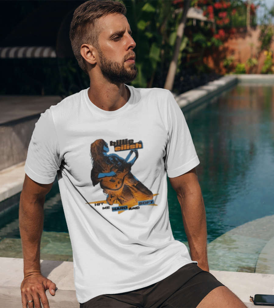 Billie Eilish Hit Me Hard And Soft Guitar T-Shirt