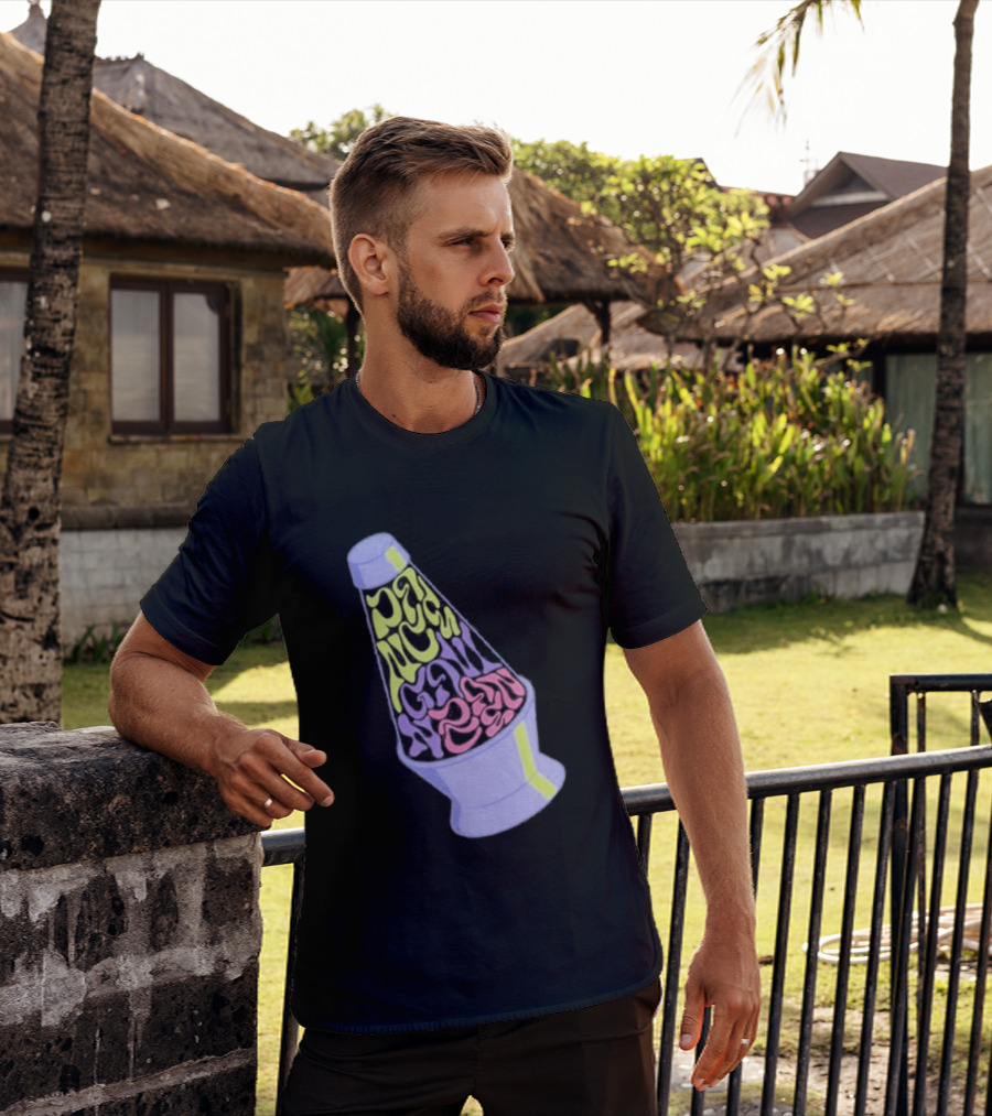 Dance Gavin Dance Neon Lava Lamp T-Shirt