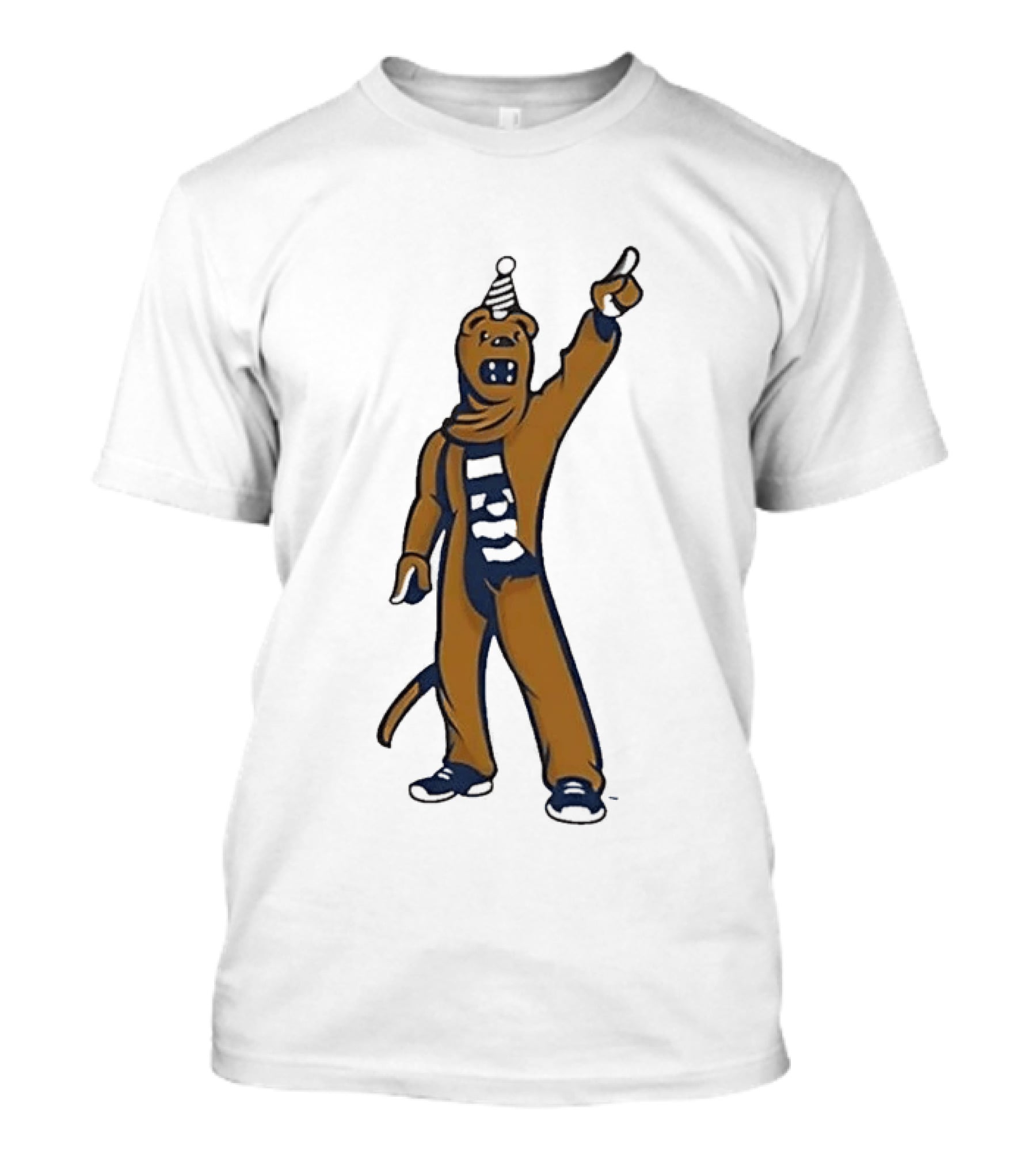 Penn State Nittany Lions Mascot Roaring Fan Spirit Outfit T-Shirt