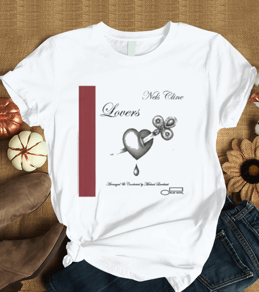 Lovers Nels Cline Wilco Heart Design By Drozd And Toczek T-Shirt