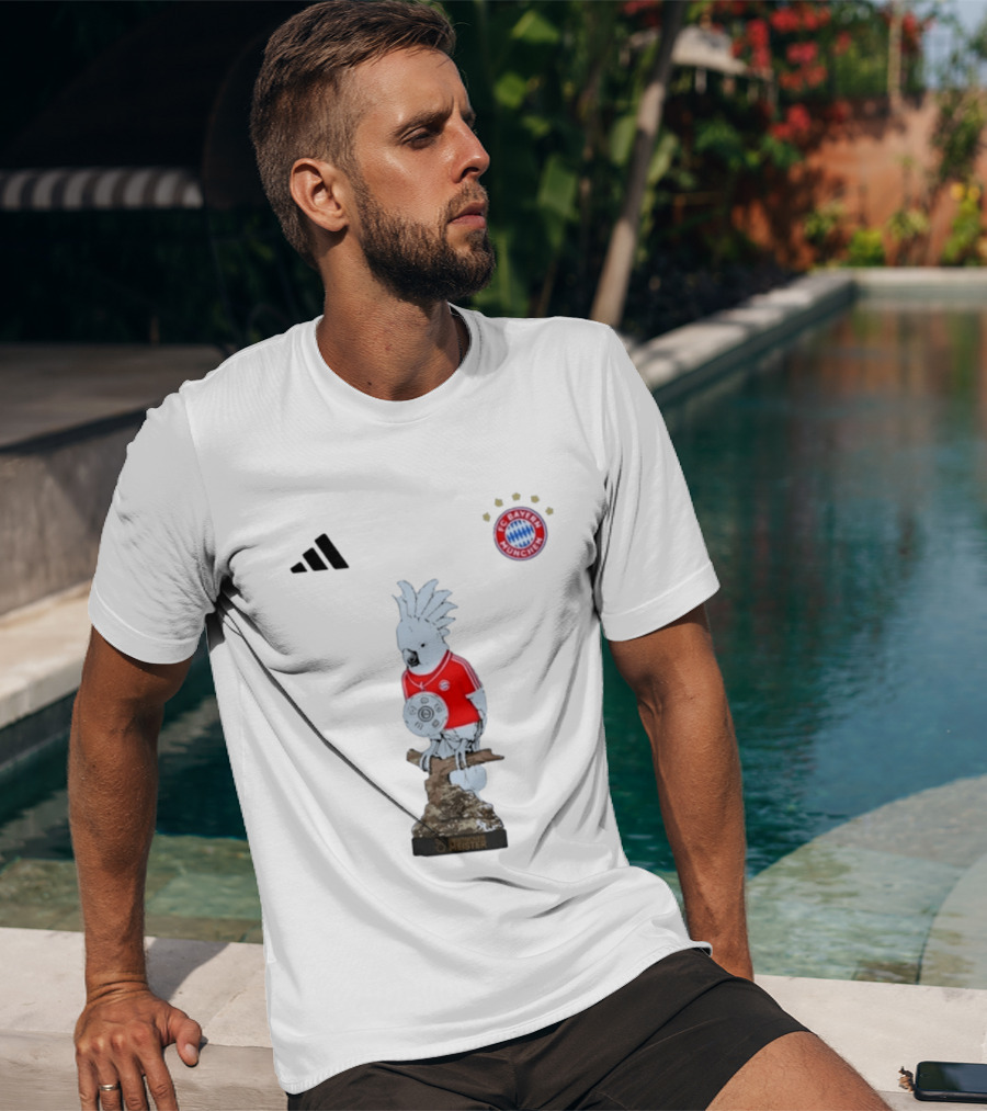 Fc Bayern München Deutscher Meister 2026 Cockatoo Champion Bundesliga T-Shirt