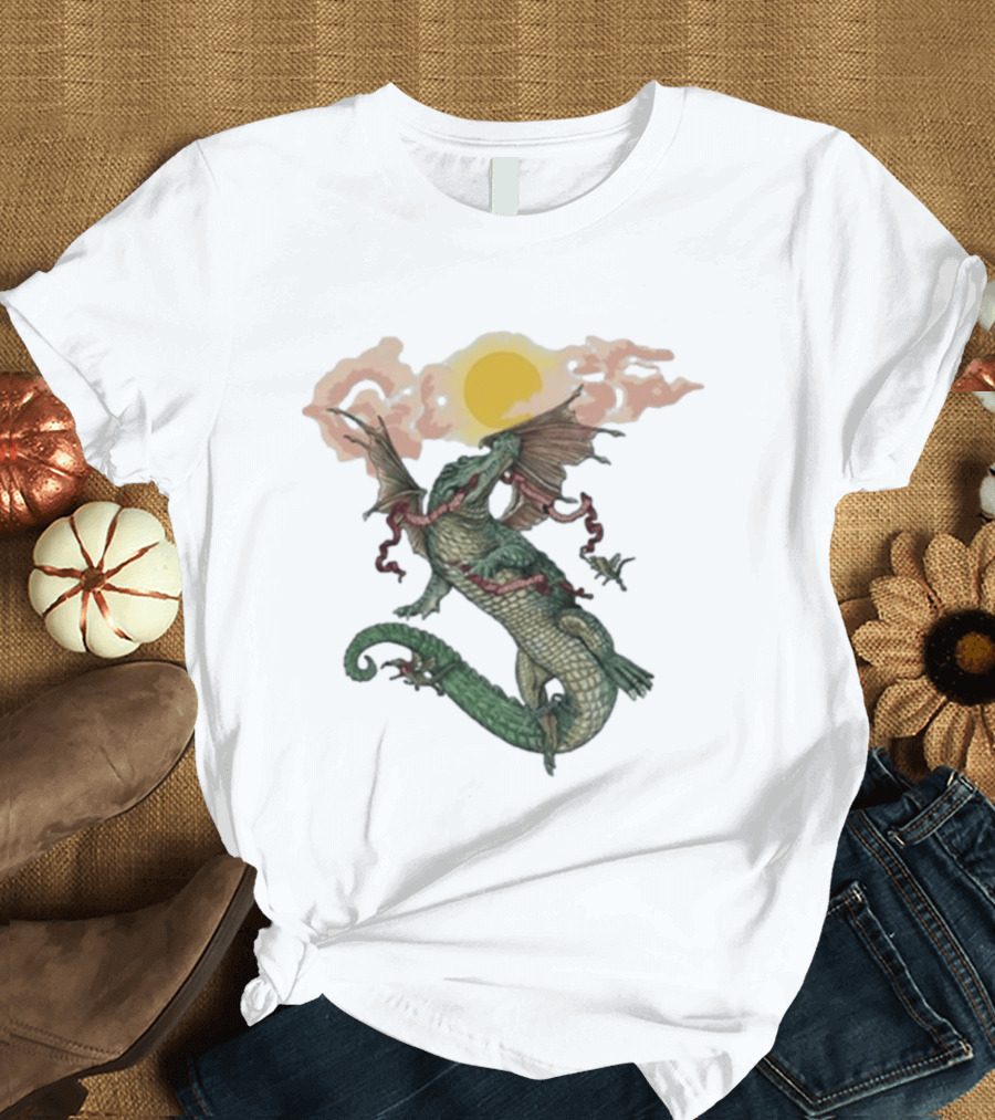 Goose St. Augustine Spring 2026 Event Dragon With Sun And Clouds T-Shirt