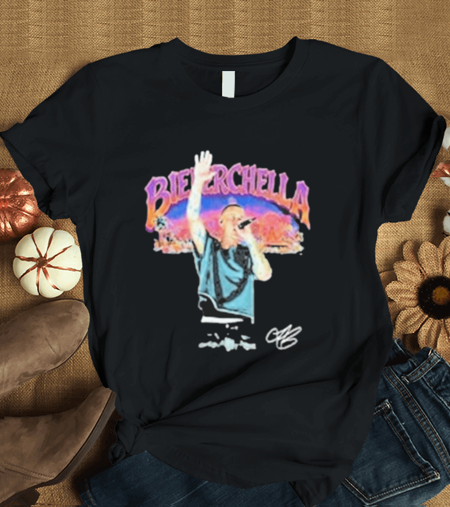 Bieberchella 2026 Justin Bieber Performance Artistry And Festival Vibes T-Shirt