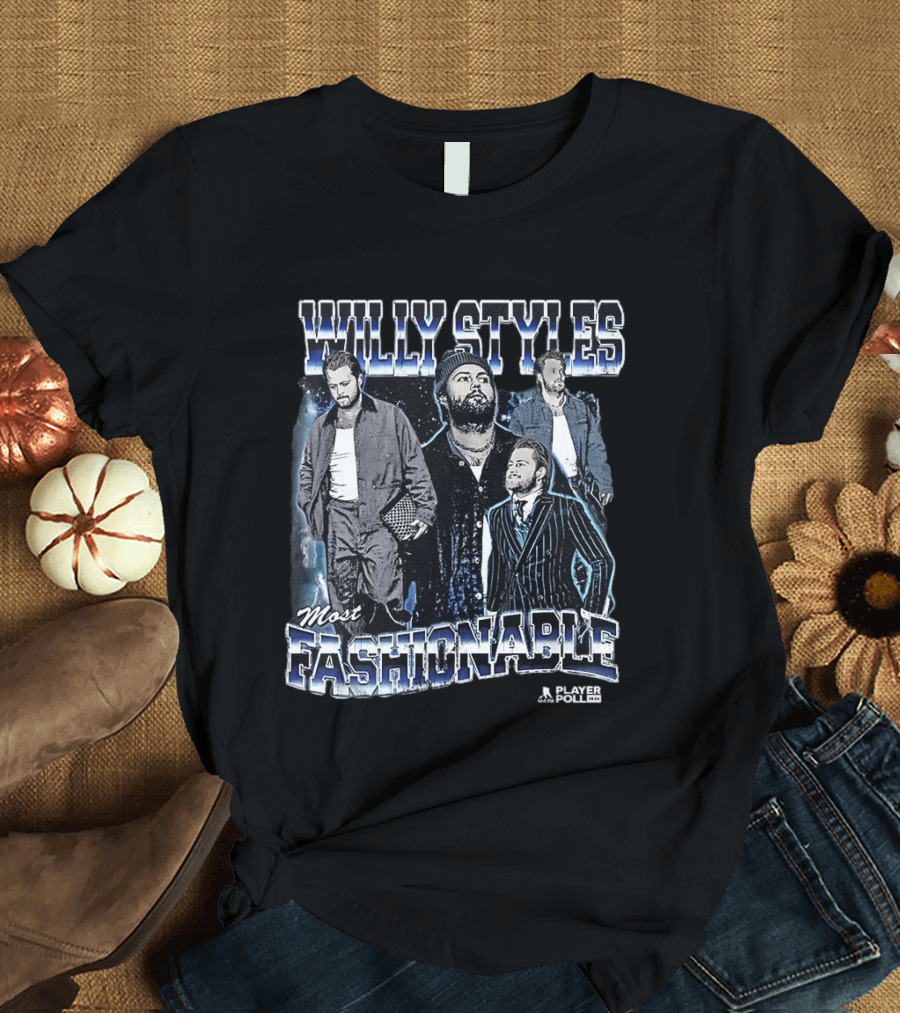 Willy Styles Most Fashionable Player Toronto Maple Leafs William Nylander Hockey T-Shirt