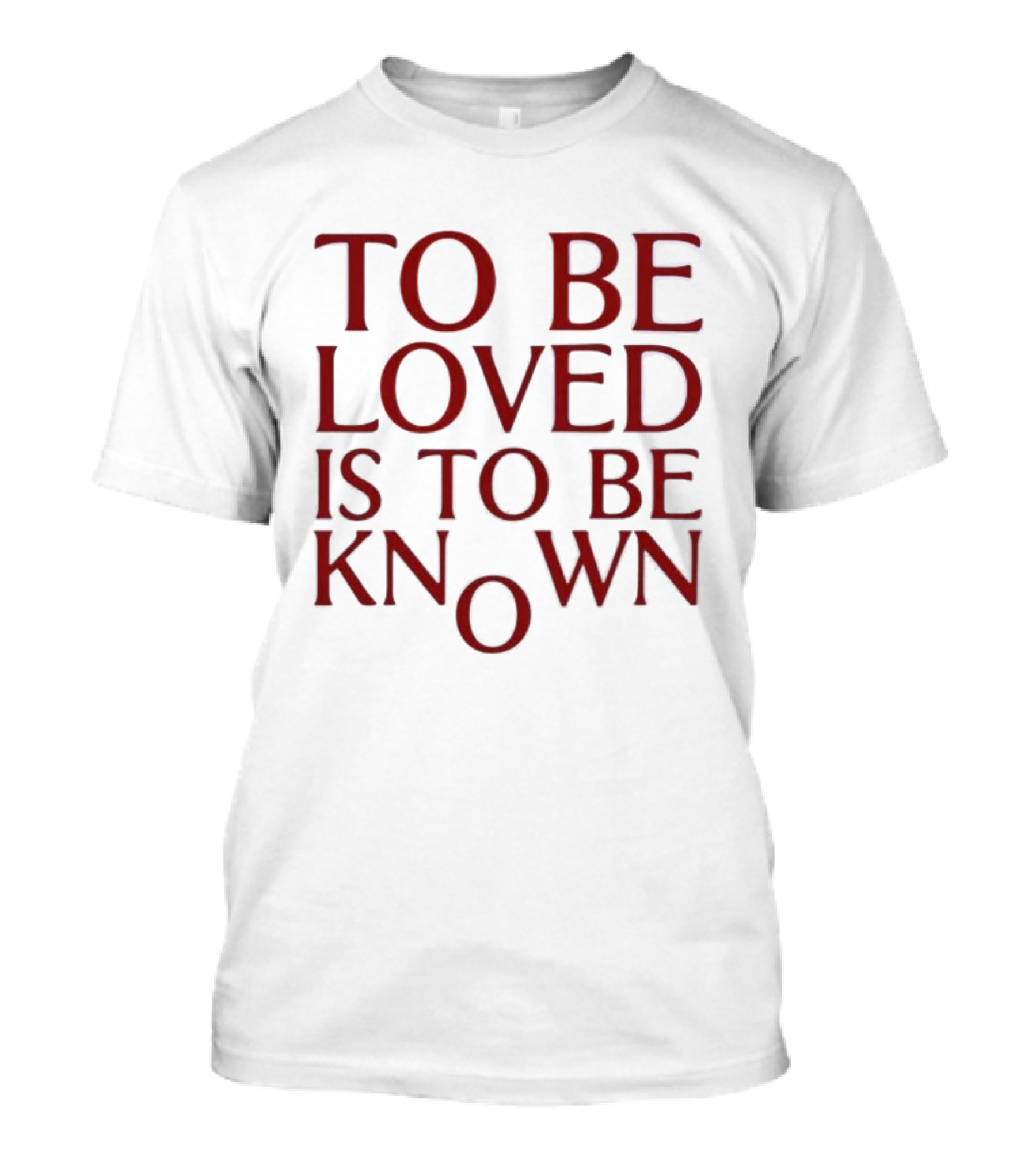 To Be Loved Is To Be Known Zendaya T-Shirt