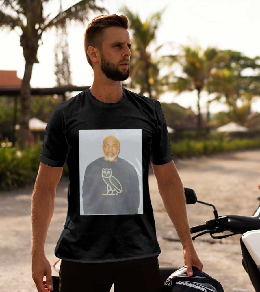 Drake OVO Owl Mike Tyson Photo T-Shirt