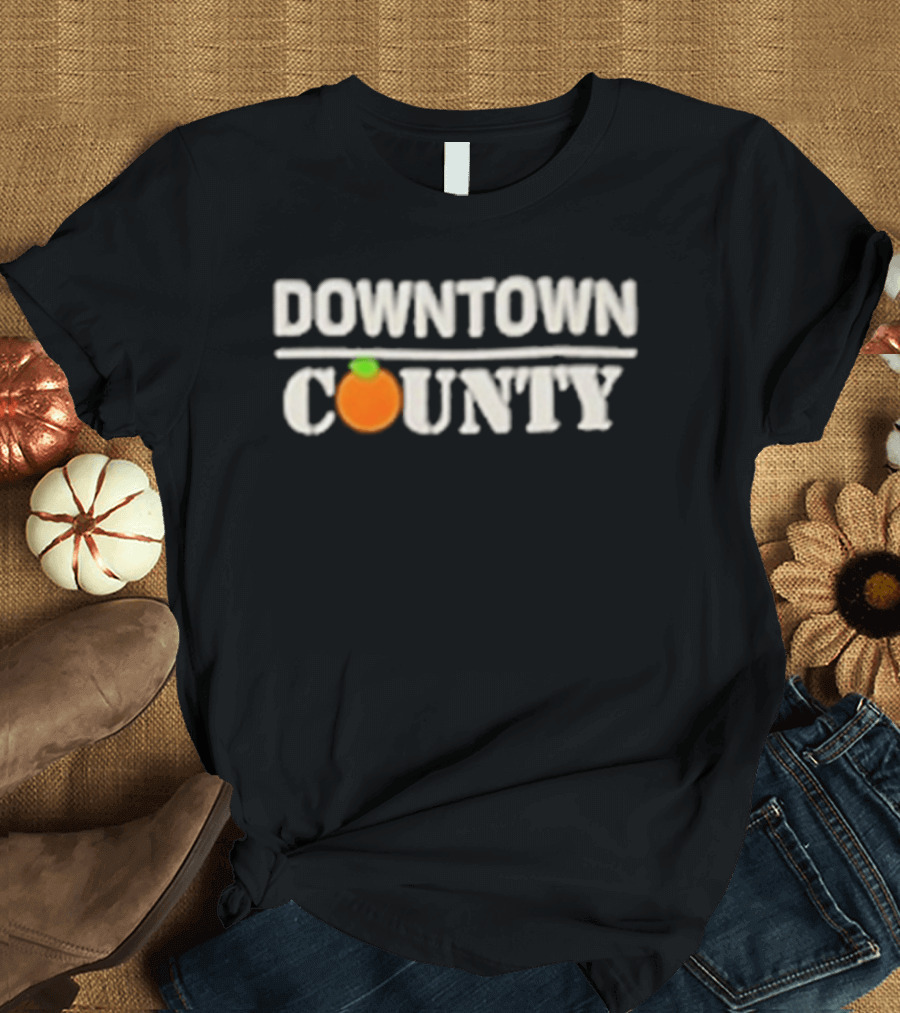 Downtown County Orange T-Shirt