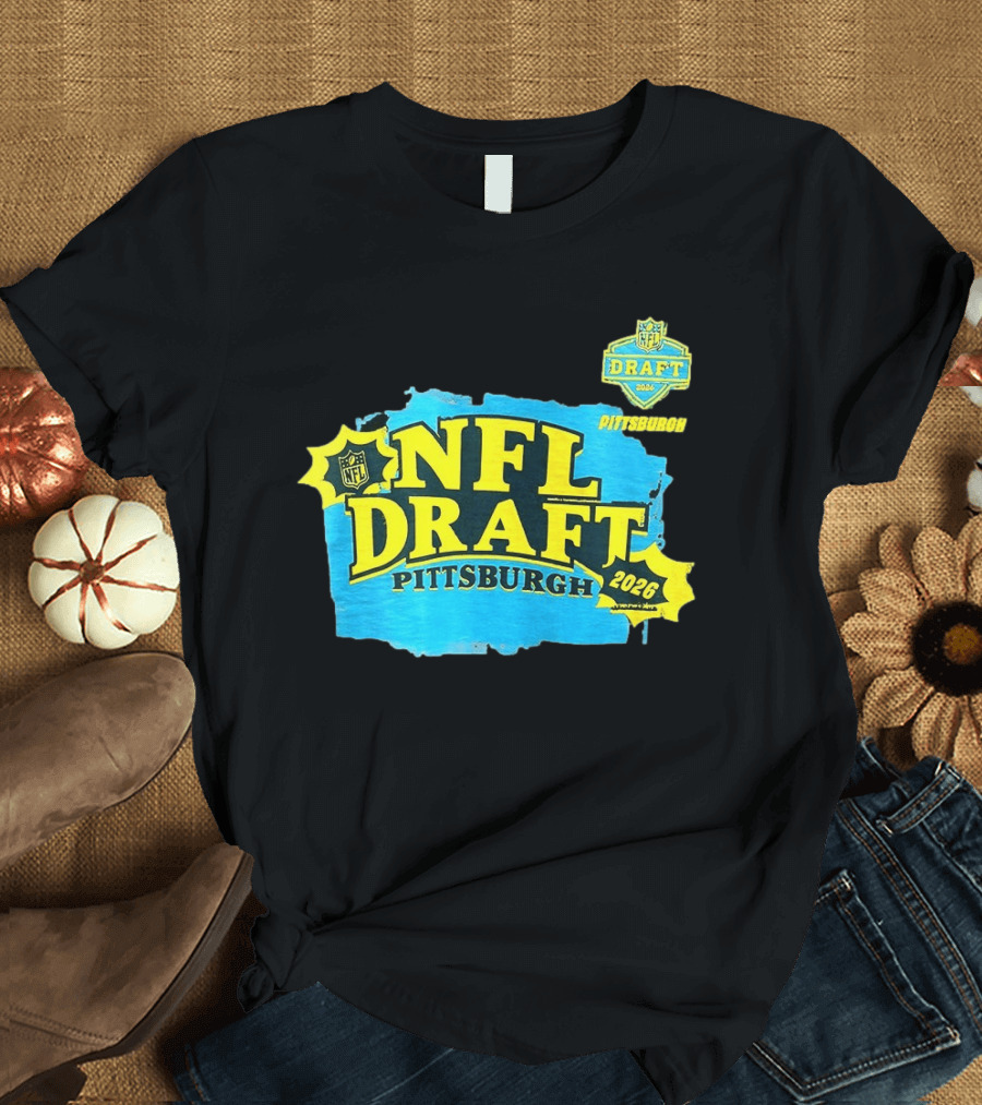 NFL Draft Pittsburgh 2026 Event Merchandise T-Shirt
