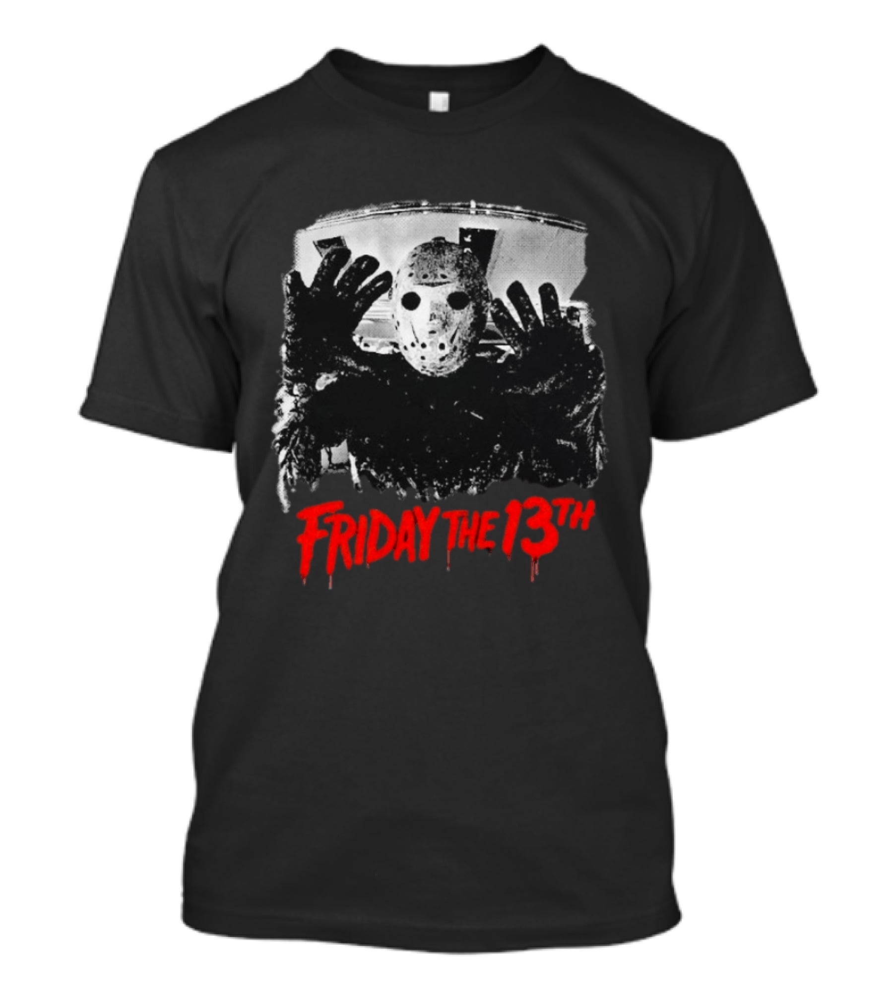 Friday The 13th Jason Voorhees Horror Icon Classic Mask T-Shirt