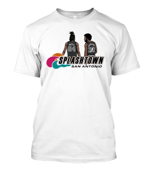 Splashtown San Antonio Devin Vassell 24 Julian Champagnie 30 T-Shirt