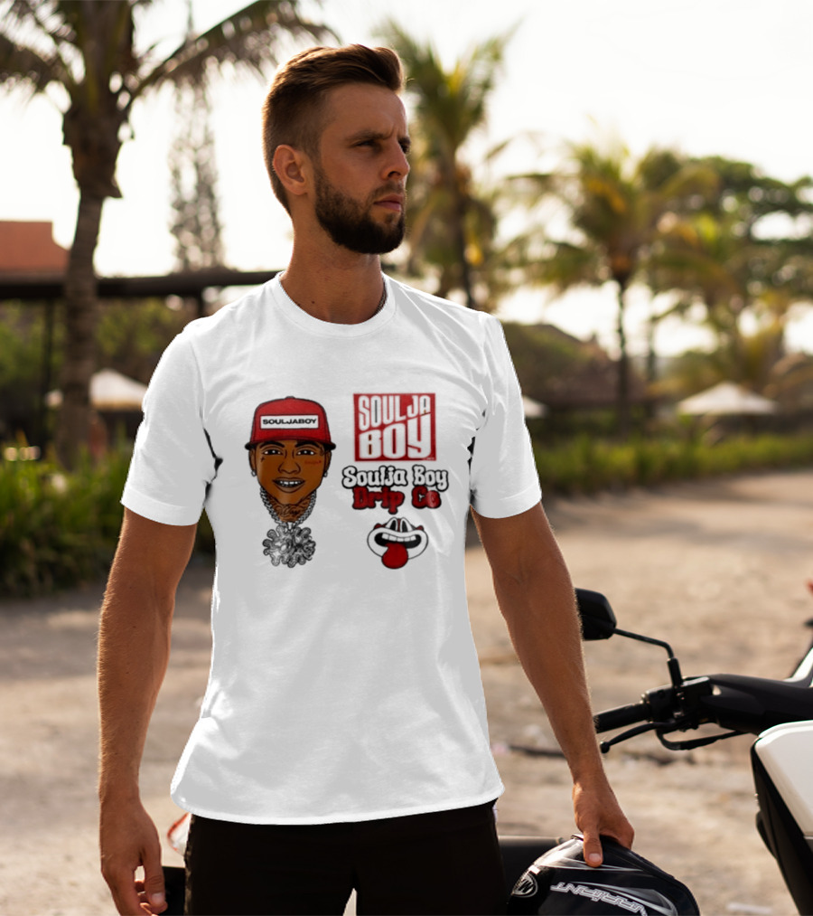 Soulja Boy Drip Co Tour 2026 Grills And Hat Collection T-Shirt