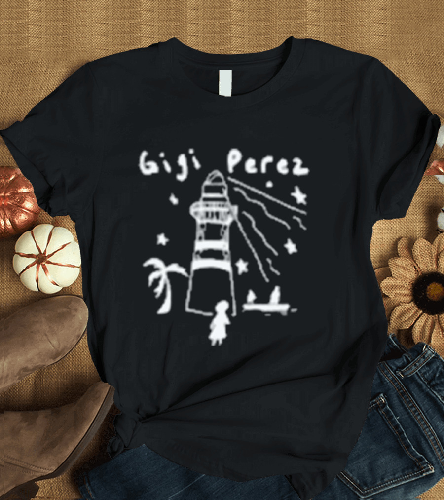 Gigi Perez Lighthouse Beach In Every Life Fall Tour 2025 T-Shirt