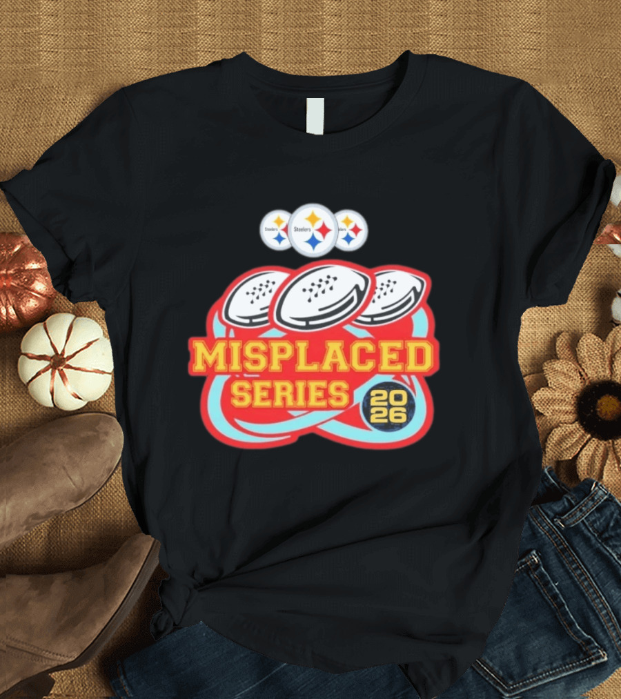 Steelers Misplaced Series 2026 Football Trio T-Shirt