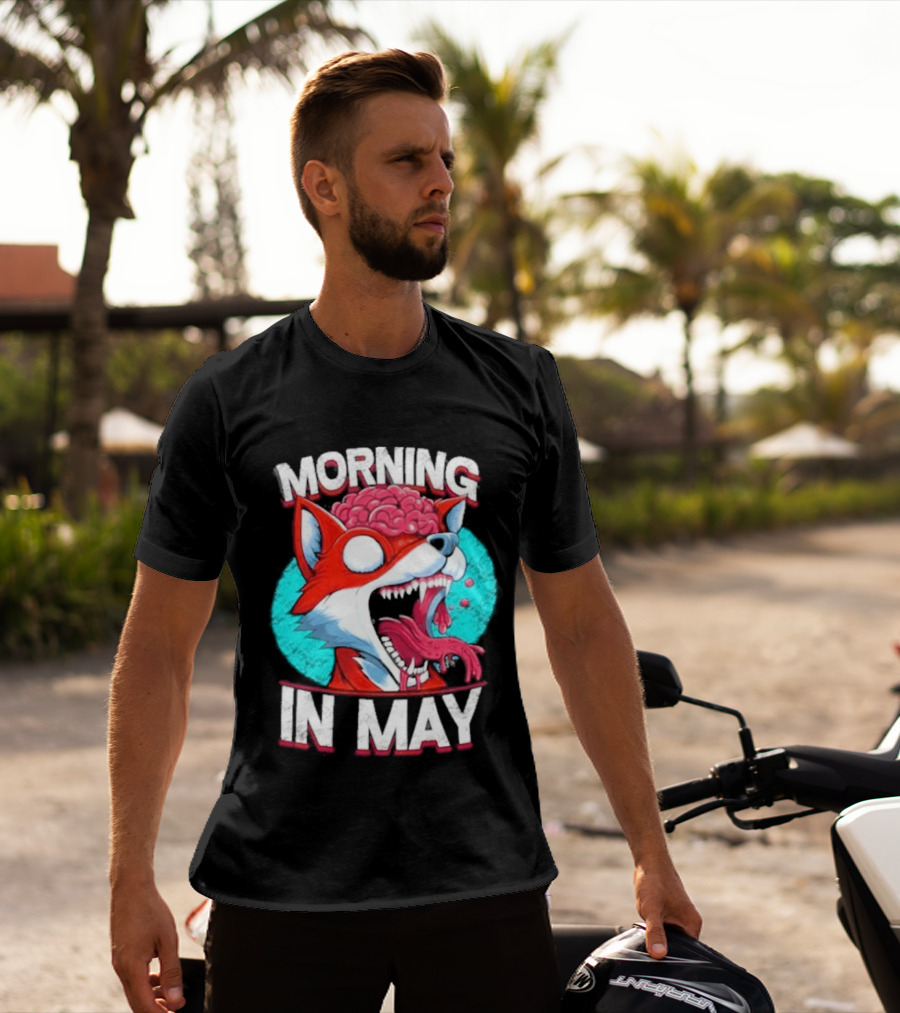 Morning In May Fox Brain Pop T-Shirt