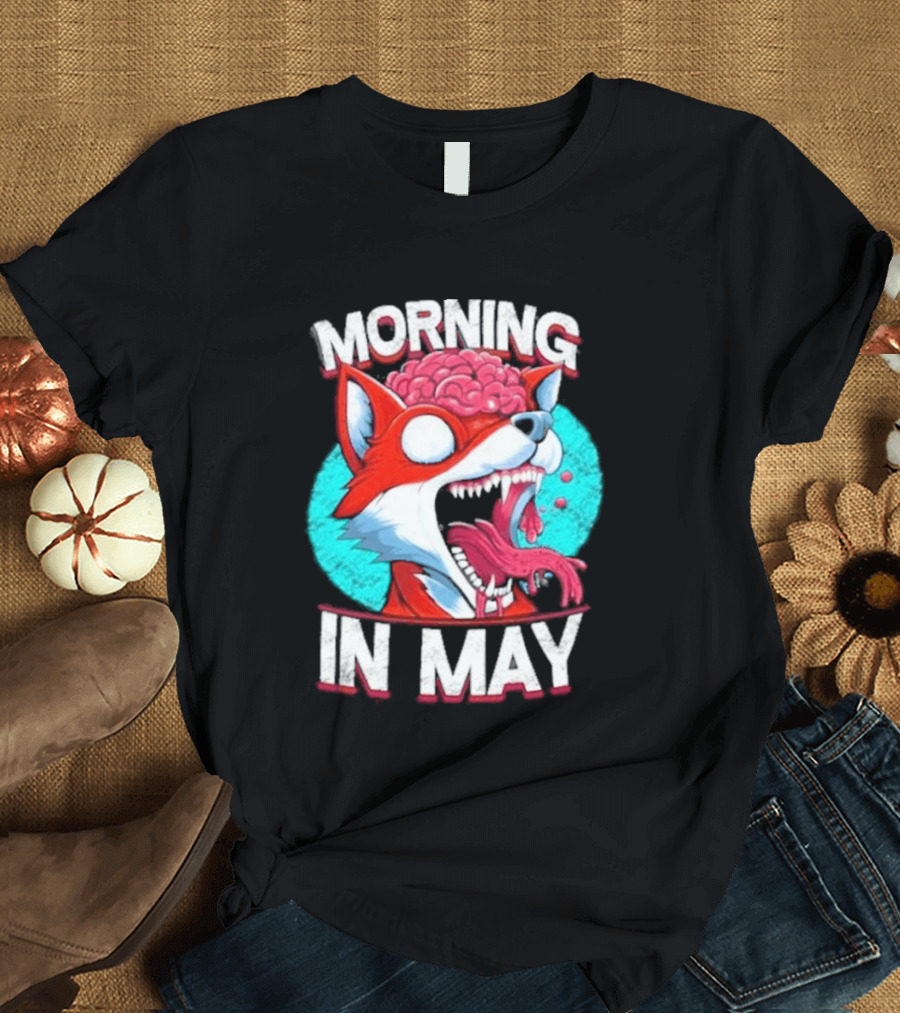 Morning In May Fox Brain Pop T-Shirt