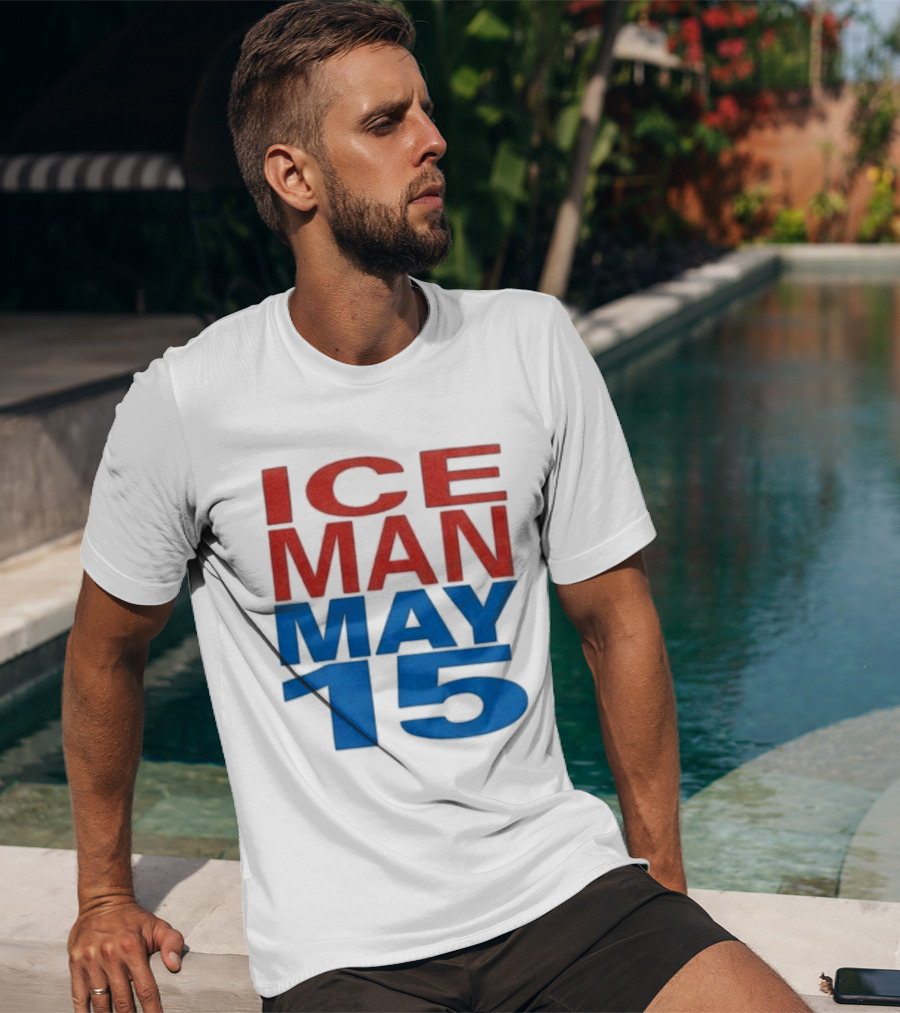 Iceman May 15 Bold Red Blue T-Shirt