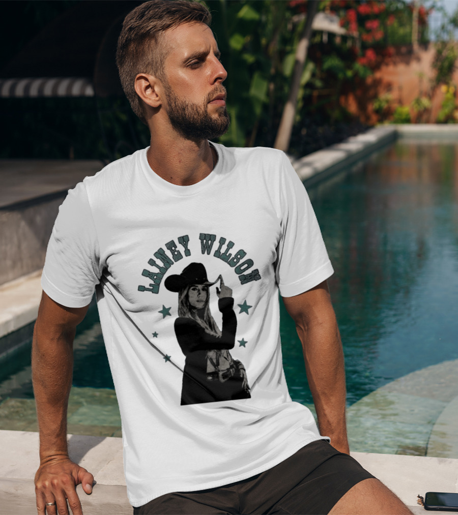 Lainey Wilson Tour 26 Western Cowboy Hat Starry Country Music T-Shirt