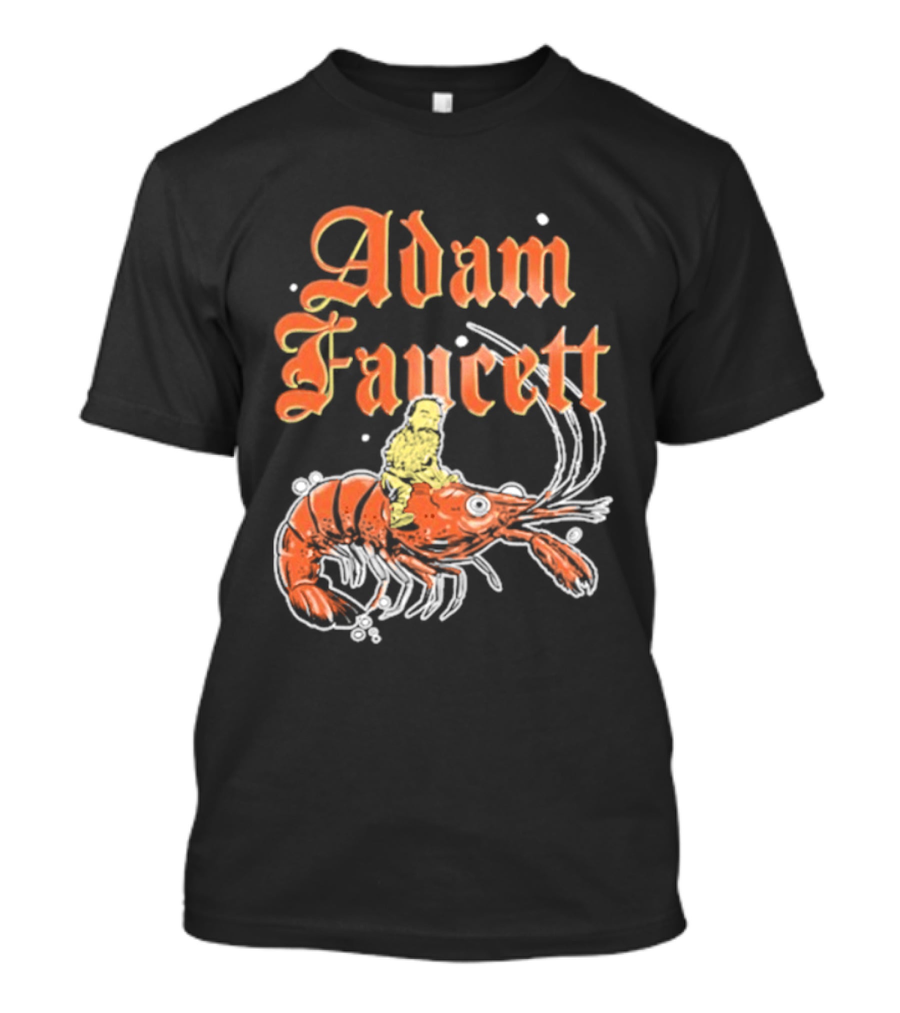 Adam Faucett Ride Or Die Lobster Rider T-Shirt