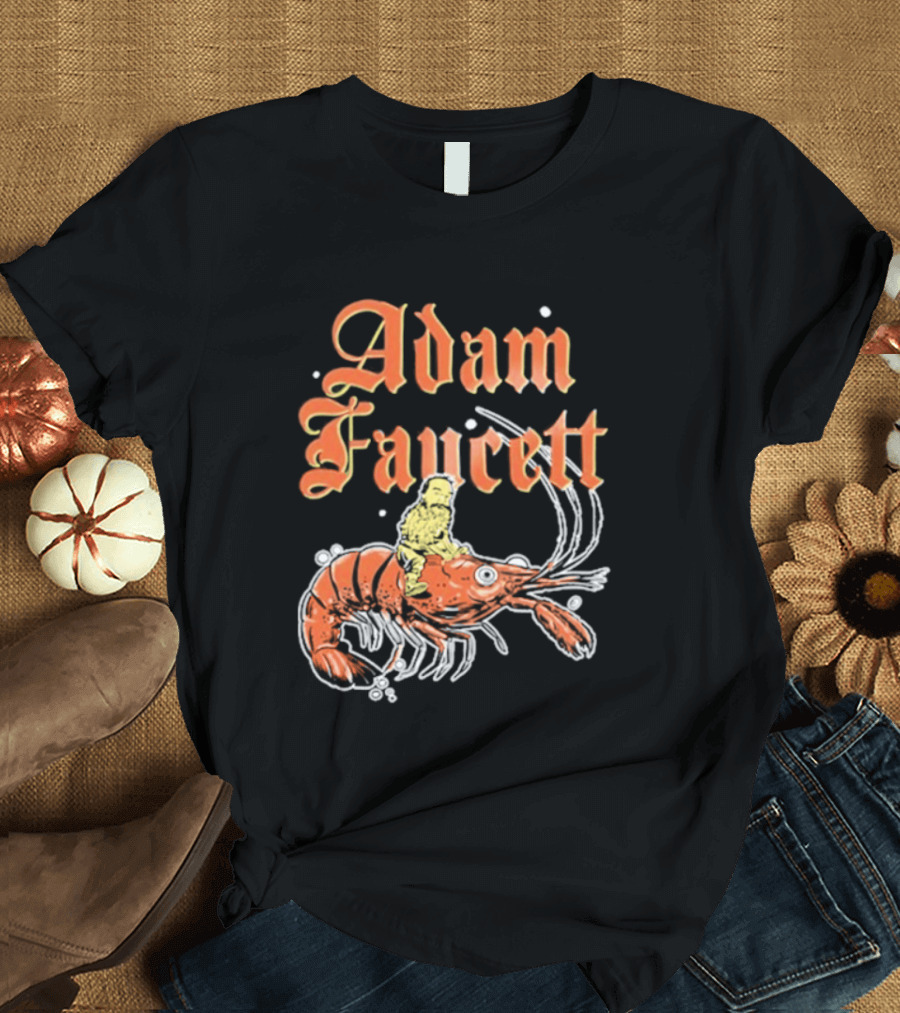 Adam Faucett Ride Or Die Lobster Rider T-Shirt