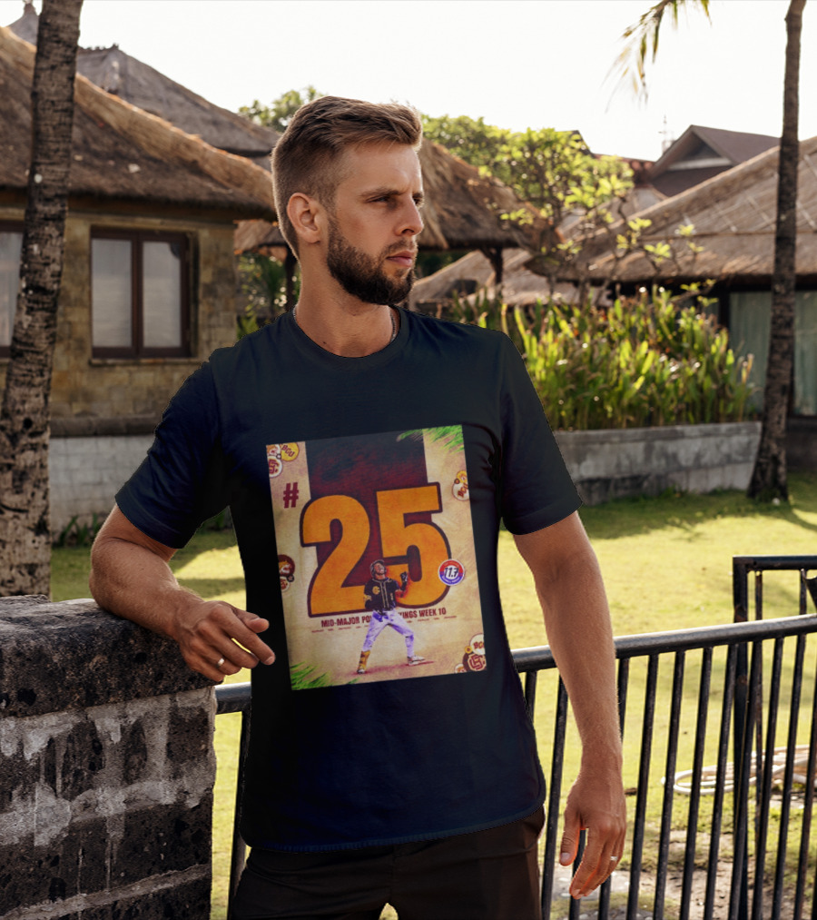 #25 Mid Major Power Rankings Week 10 Bethune Cookman Wildcats T-Shirt