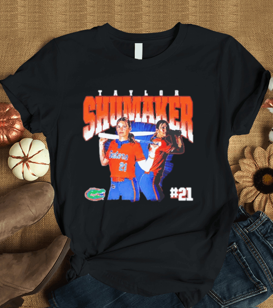 Florida Gators Softball Taylor Shumaker 21 NCAA Player Fan T-Shirt