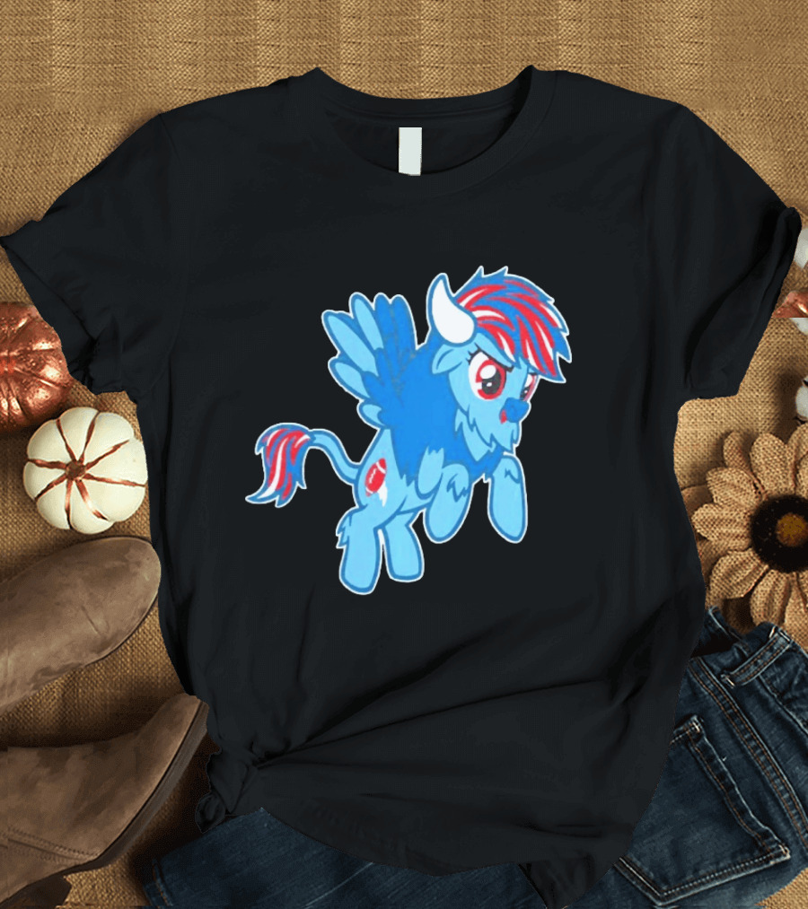 My Little Pony Buffalo Bills Fan T-Shirt