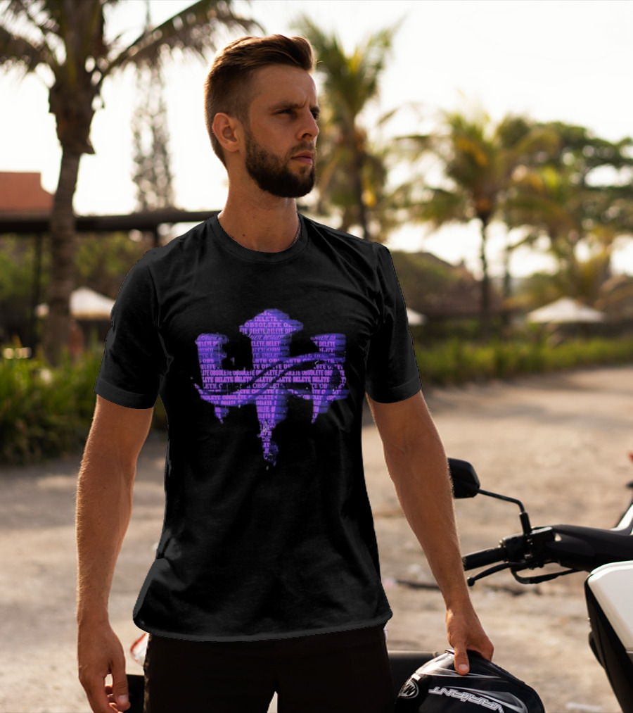 The Hardys Delete Obsolete Purple T-Shirt