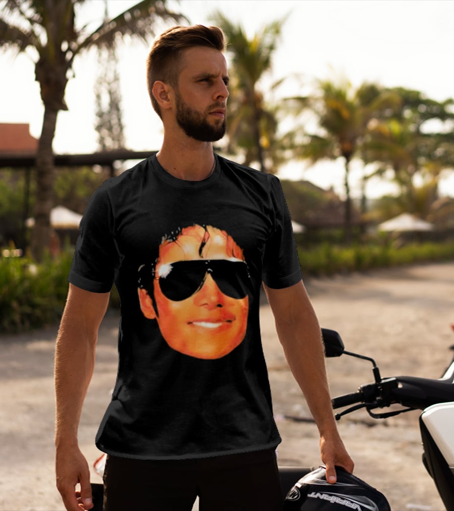 Godfrey Jackson Face With Sunglasses T-Shirt