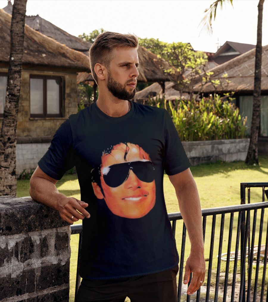 Godfrey Jackson Face With Sunglasses T-Shirt