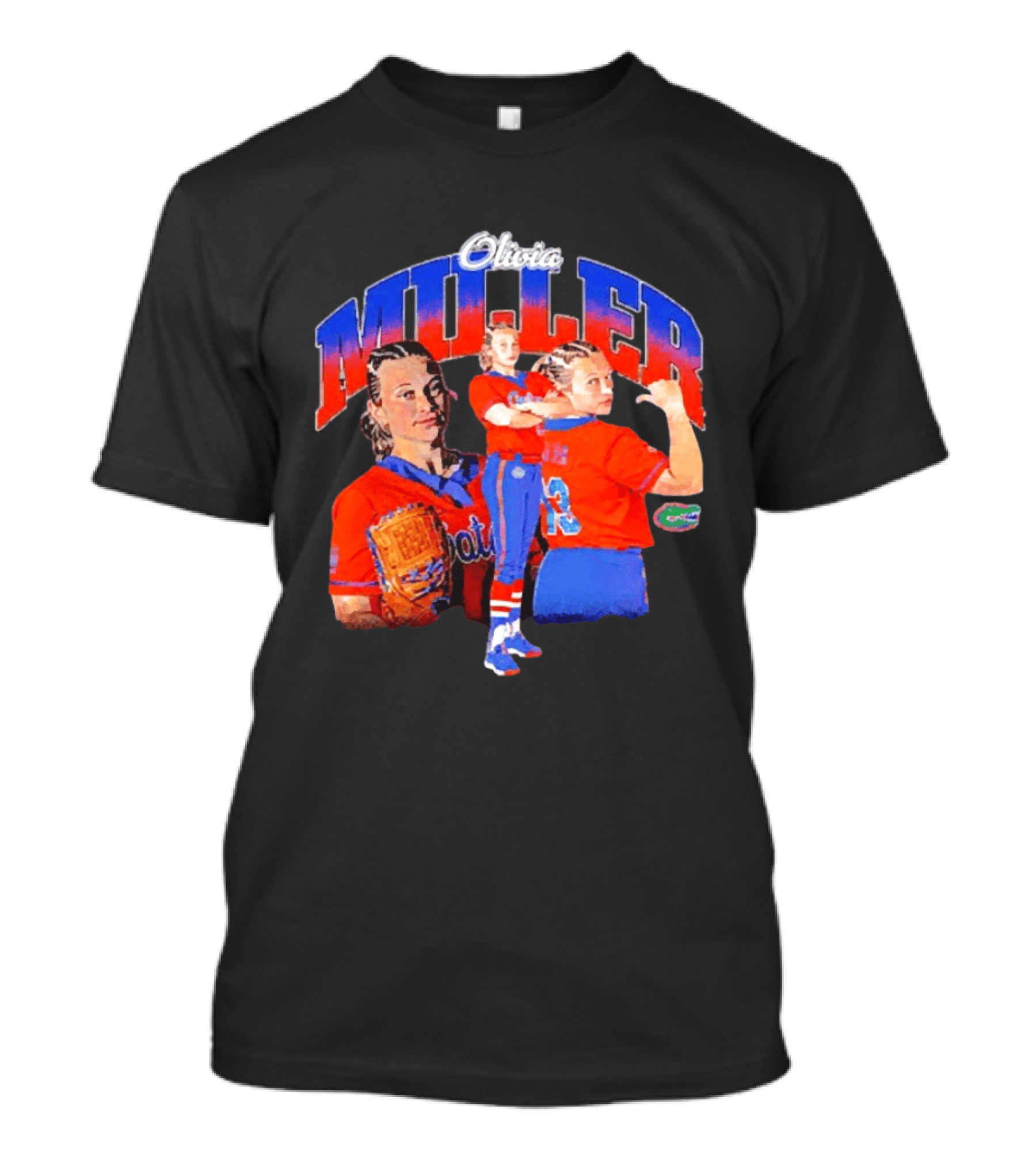 Olivia Miller Florida Gators NCAA Softball Player 13 T-Shirt