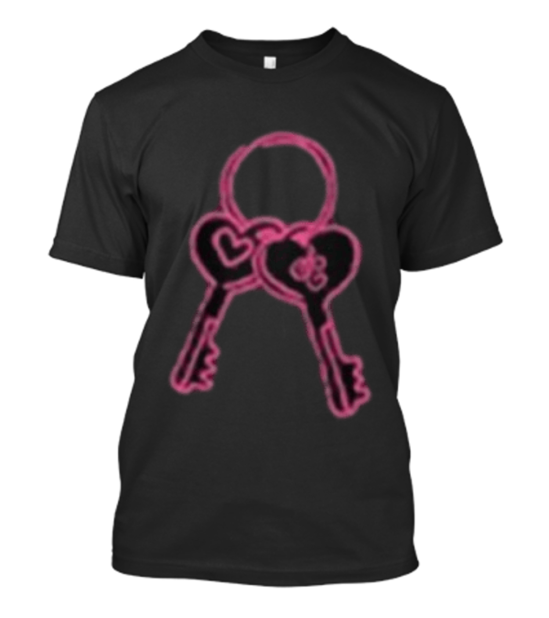 Sabrina Carpenter Never Enter Through The Back Door Heart Keys T-Shirt
