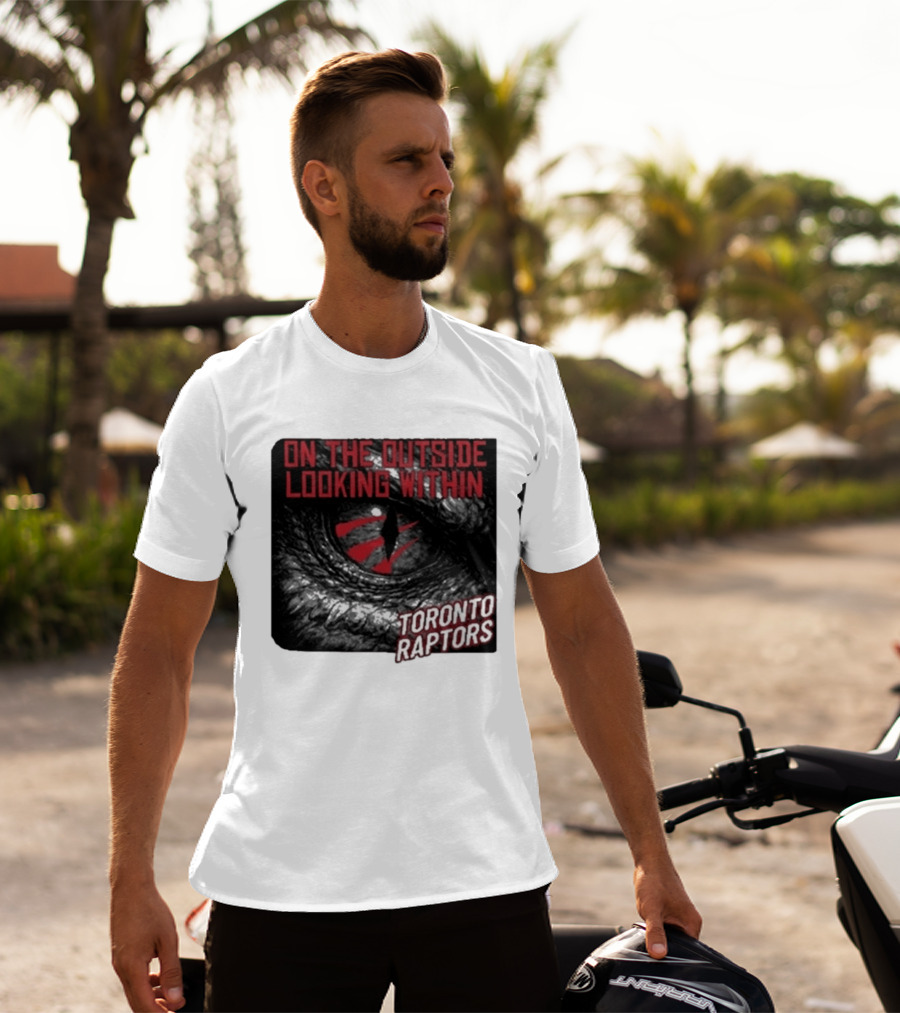 Toronto Raptors On The Outside Looking Within Eye T-Shirt
