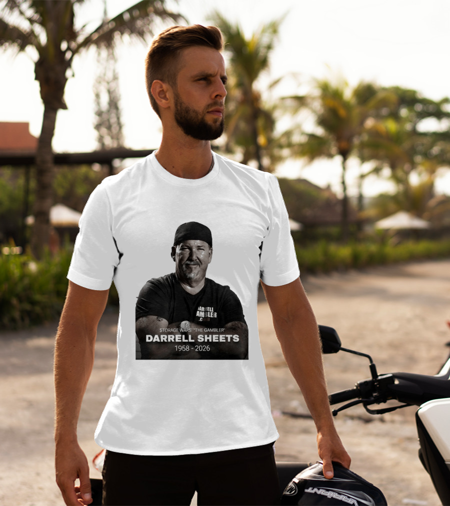 Storage Wars The Gambler Darrell Sheets 1958 2026 T-Shirt