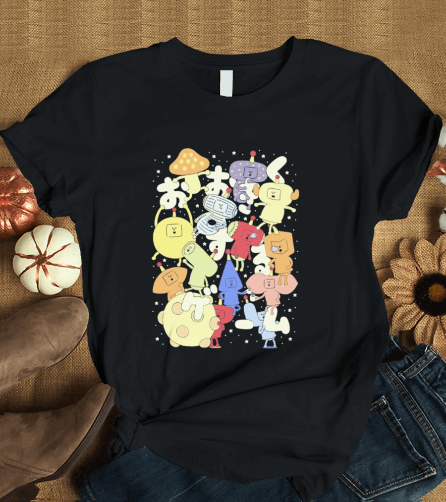 Katamari Damacy Colorful Stellar Cousins Collection T-Shirt