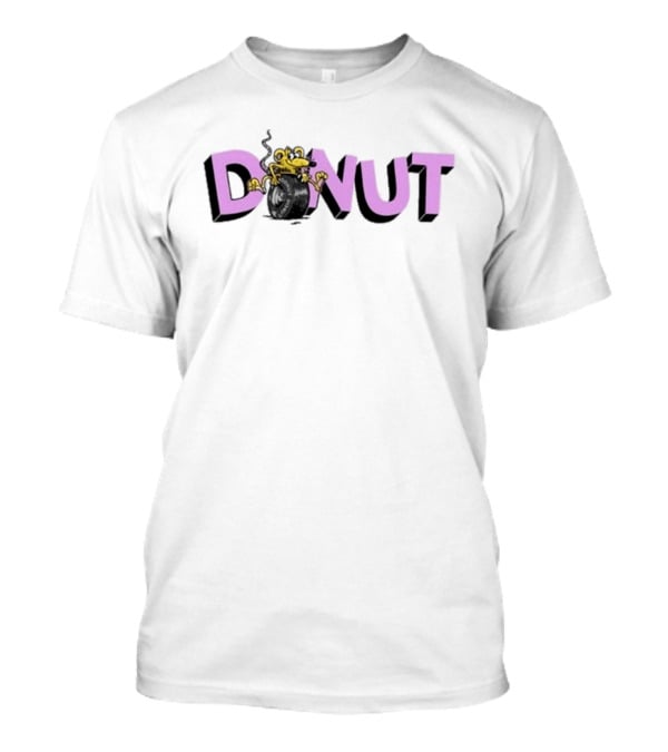 Donut Skrrrt The Rat Vintage Cartoon T-Shirt