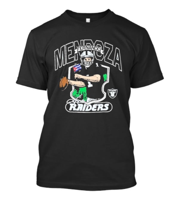Fernando Mendoza Raiders Football Quarterback T-Shirt