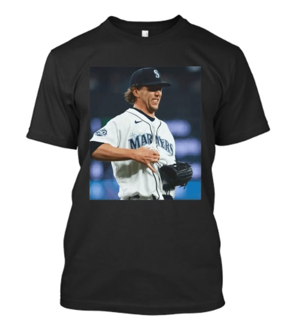 Mariners Baseball Nike Athlete Action Scene MLB T-Shirt